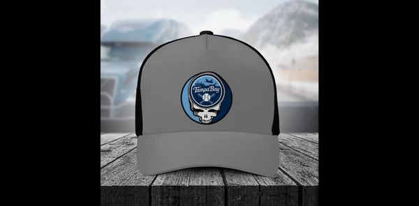 Grateful Dead - Tampa Bay Rays Stealie Grateful Dead Trucker Cap - StealieShop