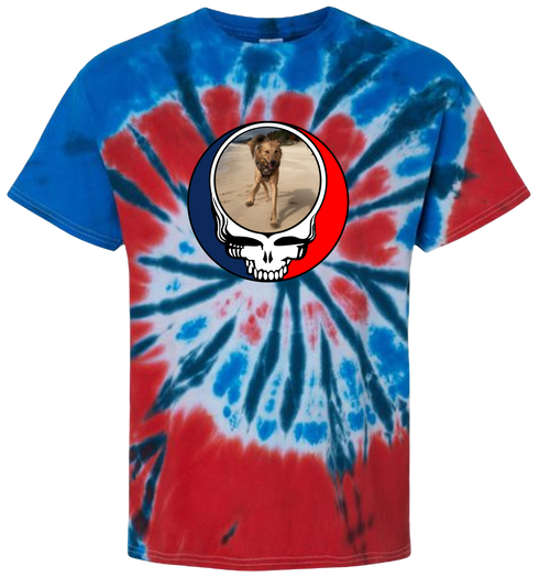 1637 - Custom Stealie Tie-Dye