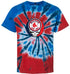 Boston Red Sox Stealie Tie-Dye Grateful Dead T-Shirt