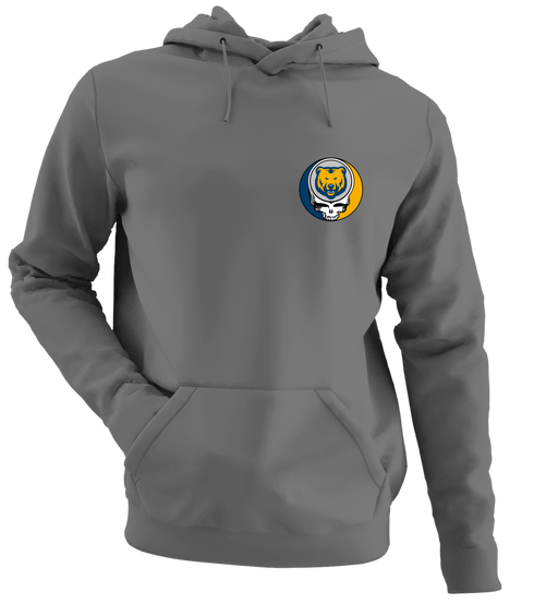 Northern Colorado - Premium Grateful Dead Left Chest Hoodie - Charcoal - 8