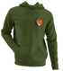 Cleveland Football - Premium Grateful Dead Left Chest Hoodie - Military Green - 7