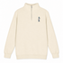 Peace Lovin' Jerry - Life is dead.® - Premium Grateful Dead Quarter-Zip Pullover - Sand - 1