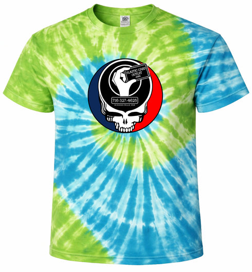 1704 - Custom Stealie Tie-Dye