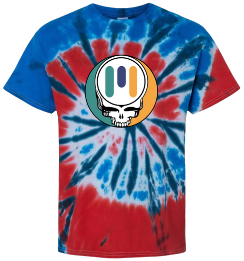 1665 - Custom Stealie Tie-Dye
