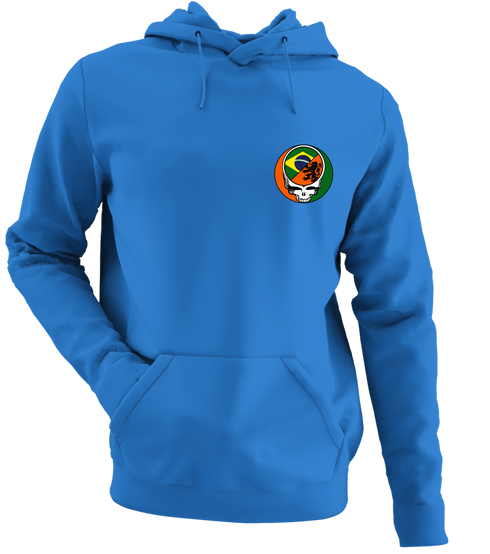 Brazil x Dutch World Cup - Premium Grateful Dead Left Chest Hoodie - Royal