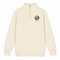Emory University - Premium Grateful Dead Quarter-Zip Pullover - Sand - 1