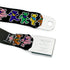 Grateful Dead - Grateful Dead Bear Seatbelt Belt - Dancing Bears Black/Multi Color Webbing - StealieShop