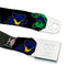 Grateful Dead - GRATEFUL DEAD Text with Steal Your Face Logo Full Color Black Seatbelt Belt - Grateful Dead Dancing Bears Close-Up Black/Multi Color Webbing - StealieShop