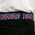 Grateful Dead - Grateful Dead Steal Your Face Logo Full Color Black/Red/White/Blue Seatbelt Belt - Grateful Dead Steal Your Face Logo Stacked Red/White/Blue Webbing - StealieShop