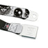 Grateful Dead - Steal Your Face Seatbelt Belt - Space Your Face White/Black Webbing - StealieShop