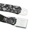 Grateful Dead - Steal Your Face Seatbelt Belt - Steal Your Face Stacked Gray Webbing - StealieShop