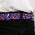 Grateful Dead - Steal Your Face Seatbelt Belt - Steal Your Face Stacked Red/White/Blue Webbing - StealieShop