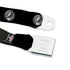 Grateful Dead - Steal Your Face Seatbelt Belt - Steal Your Face Repeat Black/Gray Webbing - StealieShop