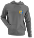 Western New England College - Premium Grateful Dead Left Chest Hoodie - Charcoal - 8