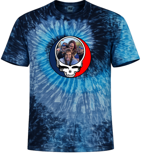 1548 - Custom Stealie Tie-Dye