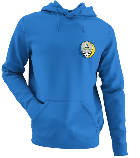 University of Alaska - Premium Grateful Dead Left Chest Hoodie - Royal
