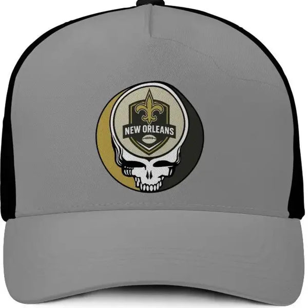 Grateful Dead - The Gridiron Collection: New Orleans Football Edition Stealie Trucker Cap - StealieShop