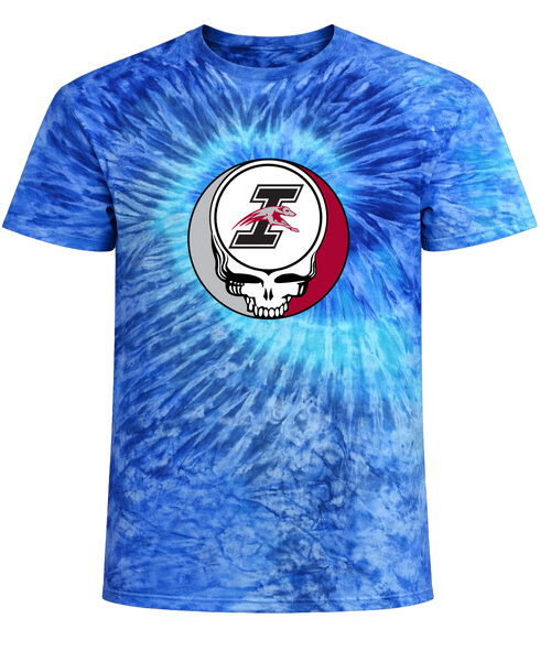 1594 - Custom Stealie Tie-Dye