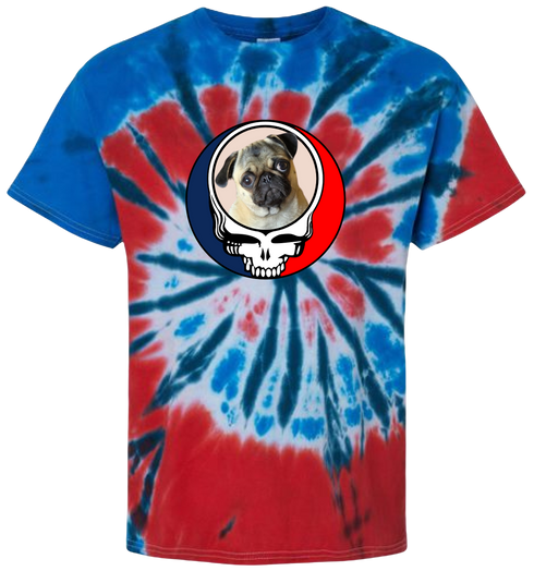 1497 - Custom Stealie Tie-Dye