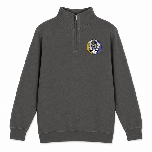 James Madison University - Premium Grateful Dead Quarter-Zip Pullover - Charcoal - 6