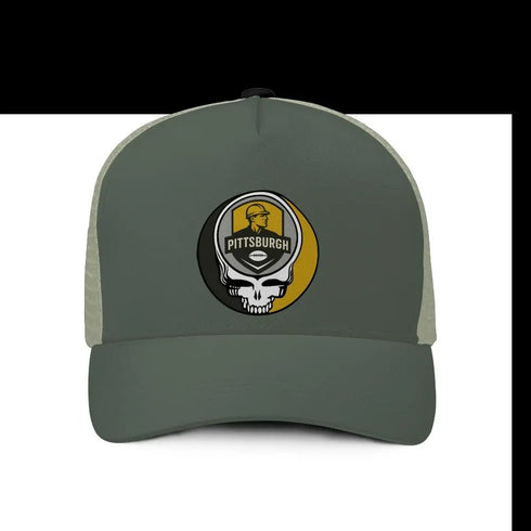Grateful Dead - Pittsburgh Steelers Stealie Trucker Cap - StealieShop