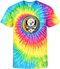 Pittsburgh Steelers Logo Stealie Tie-Dye Grateful Dead T-Shirt