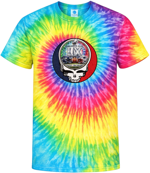 The Big Game 2026 Tie-Dye Grateful Dead T-Shirt
