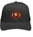 Cincinnati Football Dancing Bear Stealie Grateful Dead Trucker Cap - Charcoal | Black