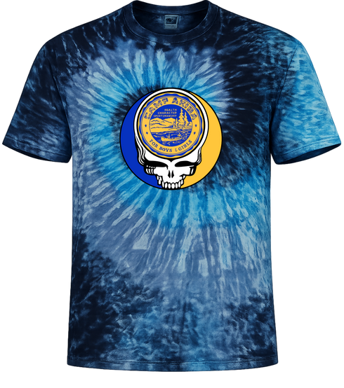 1554 - Custom Stealie Tie-Dye