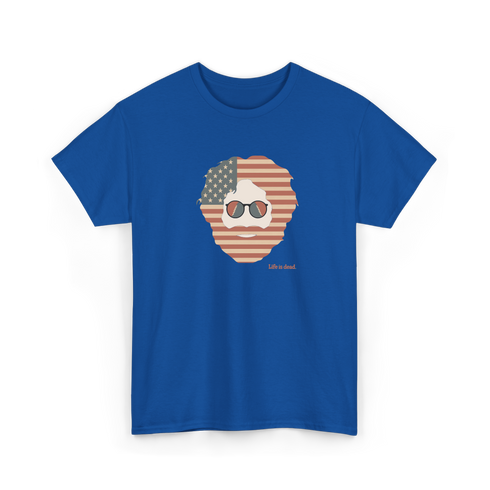 Stars and Stripes Jerry Grateful Dead T-Shirt