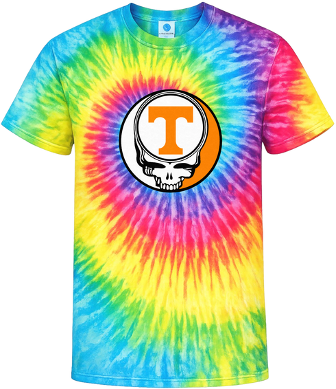 University of Tennessee Stealie Tie-Dye Grateful Dead T-Shirt