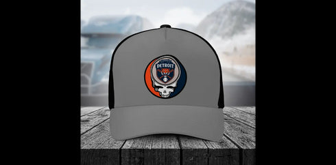Grateful Dead - Detroit Tigers Stealie Grateful Dead Trucker Cap - StealieShop