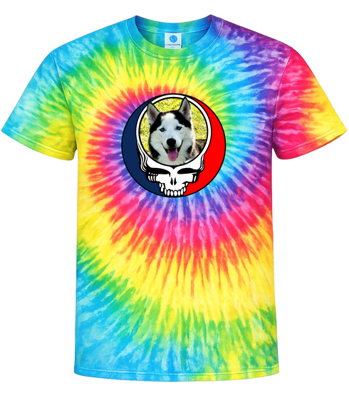 1481 - Custom Stealie Tie-Dye