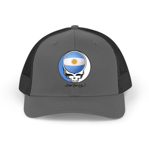 Argentina FIFA World Cup Stealie Grateful Dead Trucker Cap