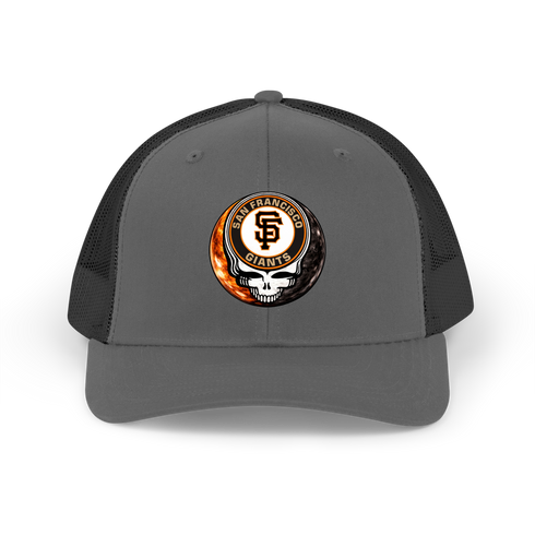 San Francisco Giants Crystal Stealie Stealie Grateful Dead Trucker Cap