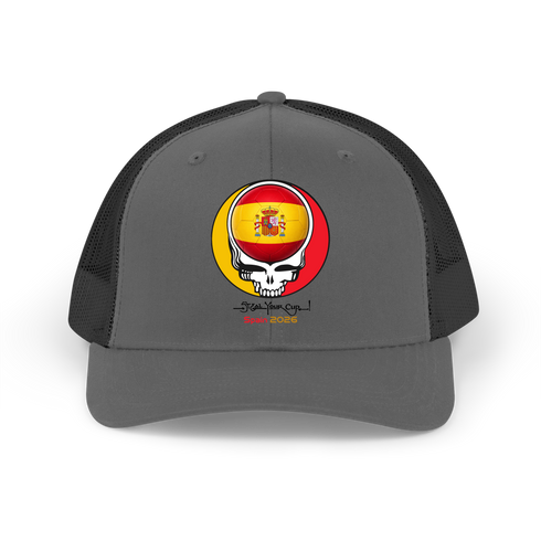 Spain FIFA World Cup Stealie Grateful Dead Trucker Cap