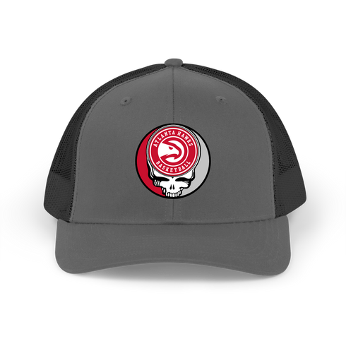 Atlanta Hawks Stealie Grateful Dead Trucker Cap