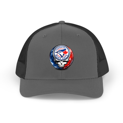 Toronto Blue Jays Crystal Stealie Stealie Grateful Dead Trucker Cap