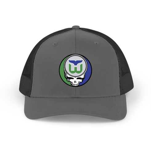 Whalers Stealie Grateful Dead Trucker Cap