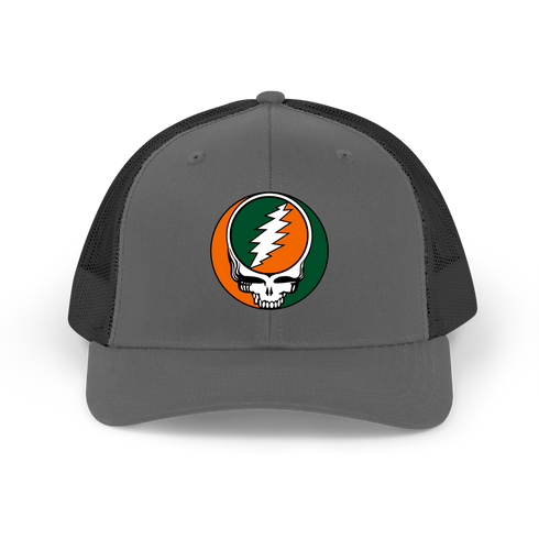 University of Miami Stealie Grateful Dead Trucker Cap