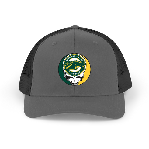 Skidmore Lacrosse Stealie Grateful Dead Trucker Cap