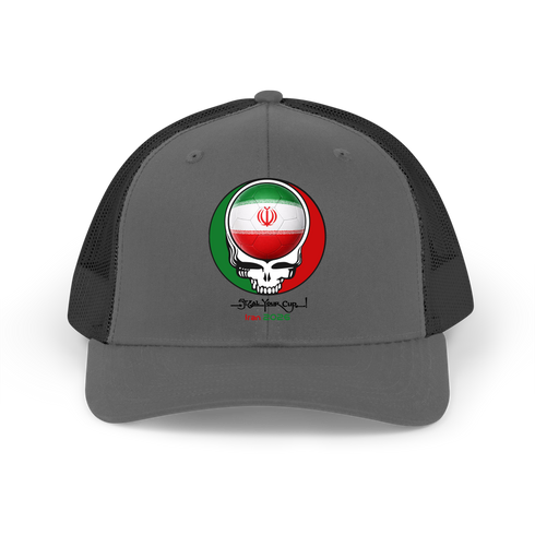 Iran FIFA World Cup Stealie Grateful Dead Trucker Cap