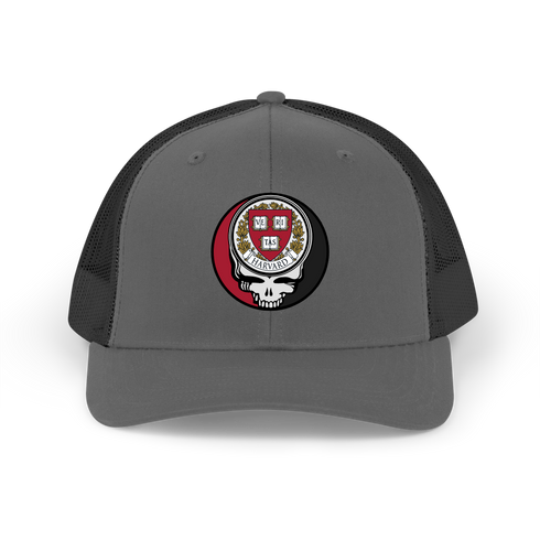 Harvard Stealie Grateful Dead Trucker Cap