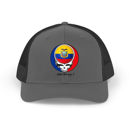 Ecuador FIFA Stealie Grateful Dead Trucker Cap