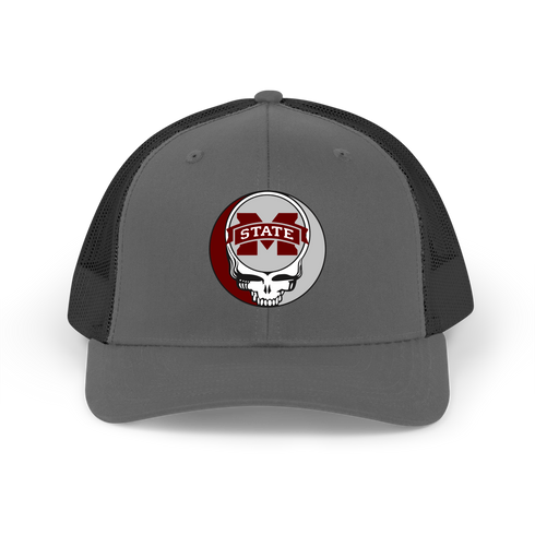 Mississippi State Stealie Grateful Dead Trucker Cap