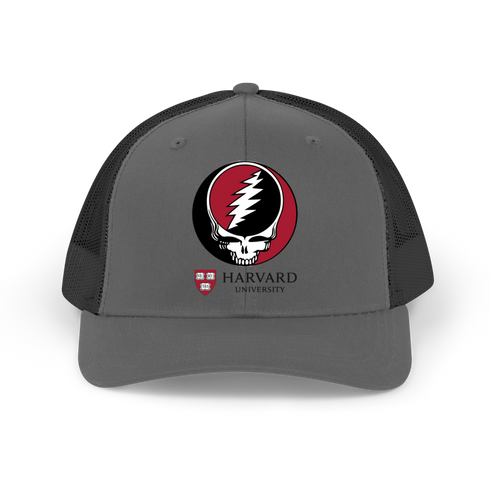Harvard Stealie Grateful Dead Trucker Cap