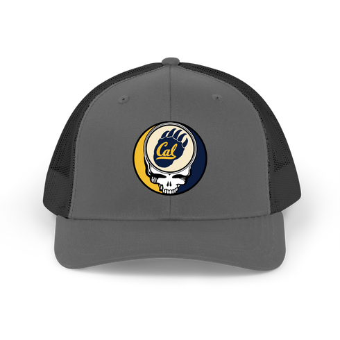Cal Bear Paw Stealie Grateful Dead Trucker Cap