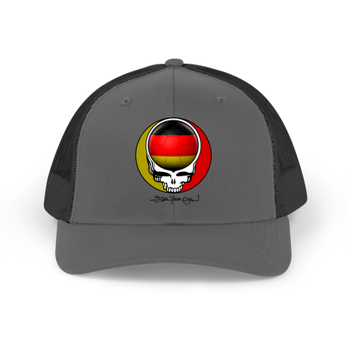 German FIFA Stealie Grateful Dead Trucker Cap