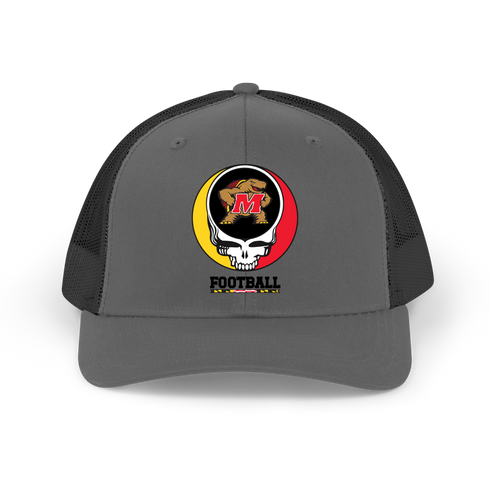 Maryland Football Stealie Grateful Dead Trucker Cap