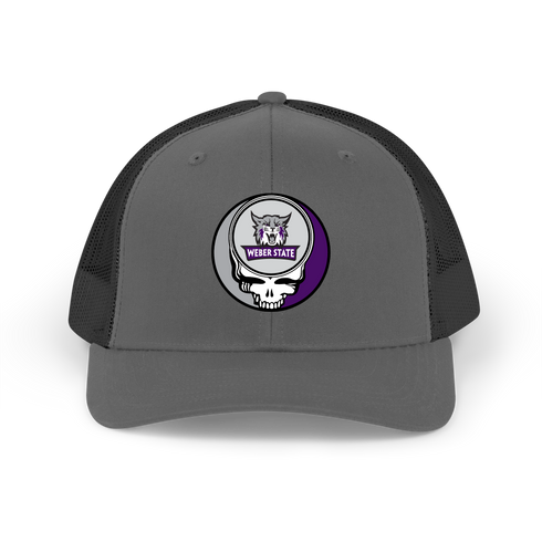 Weber State Stealie Grateful Dead Trucker Cap